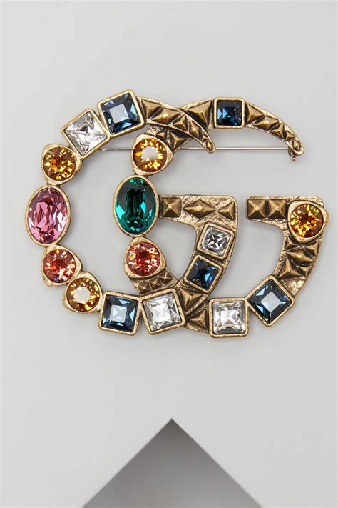 broches gucci|Gucci Brooches for Women .